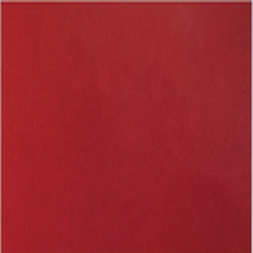 Red cabinet finish swatch