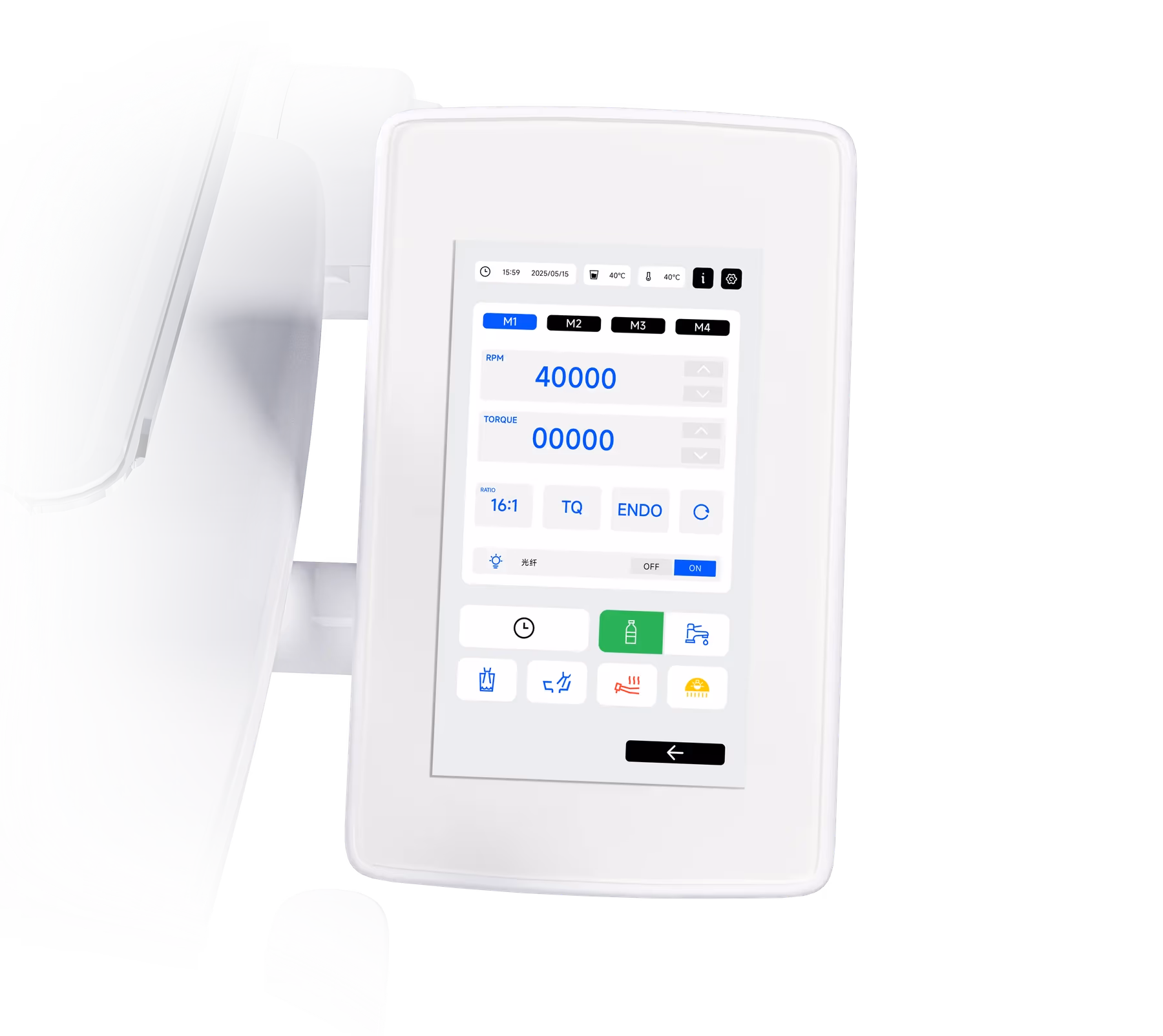 B100L Galaxy left/right workflow flexibility with convertible clinical layout