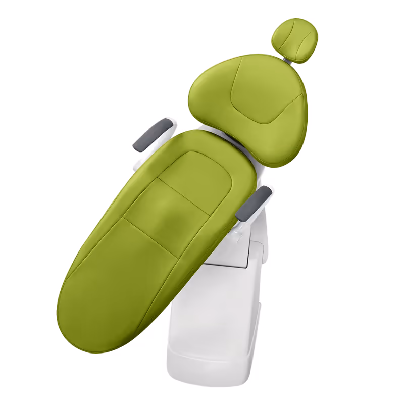B6 upholstery reference in Apple Green