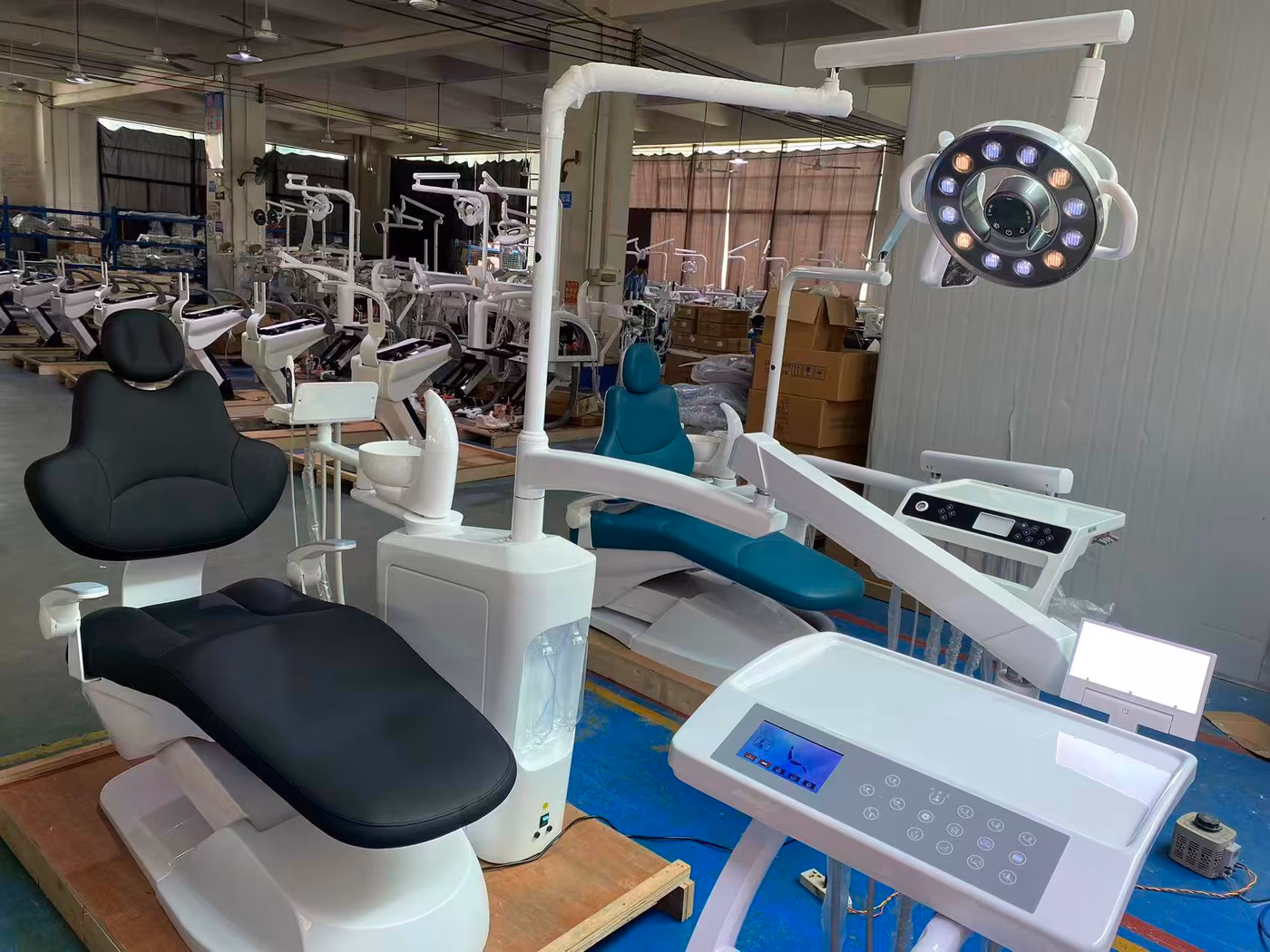 G1 dental chair in a clean real clinic layout