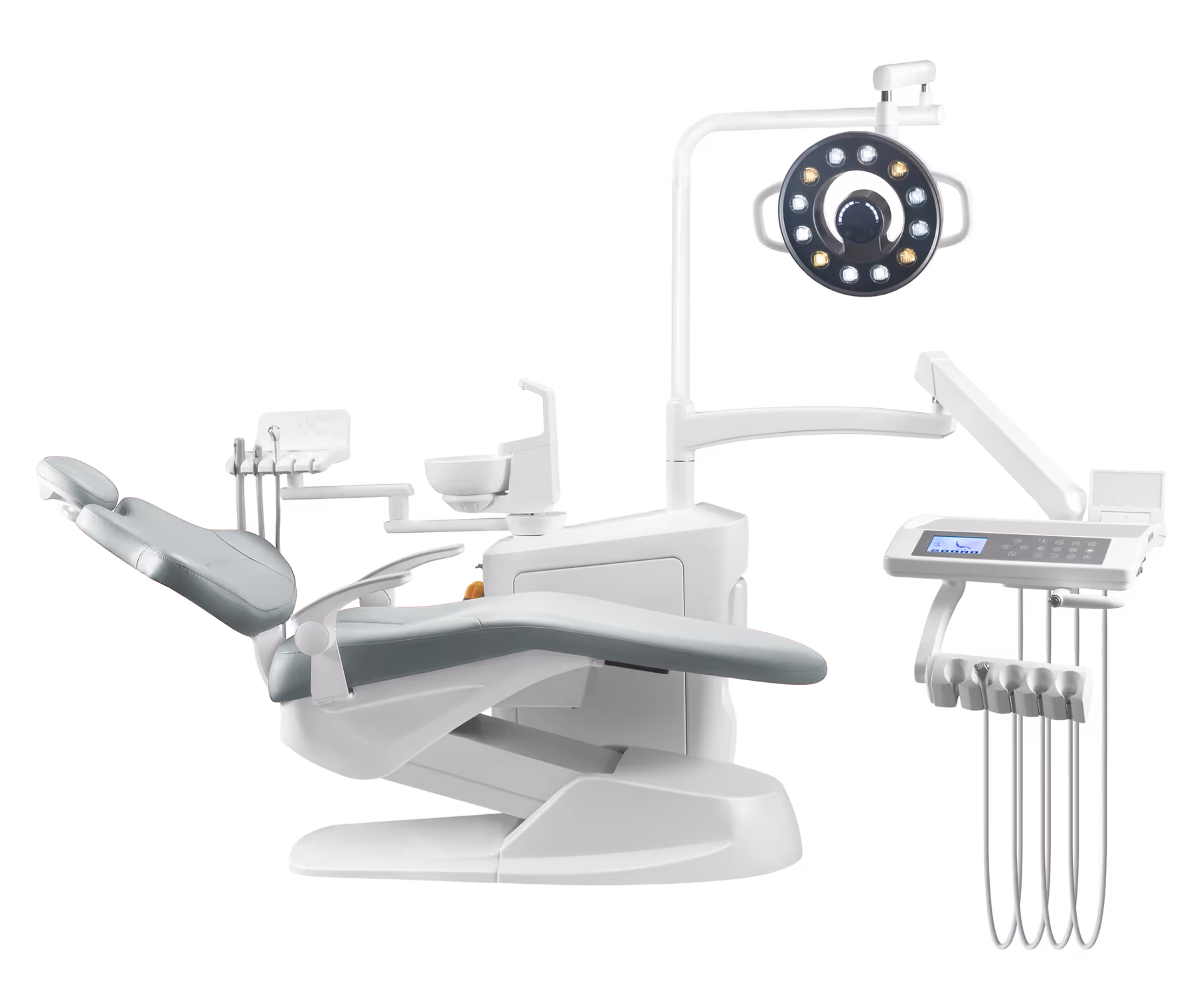 G1 dental chair shown with W12-04 upholstery