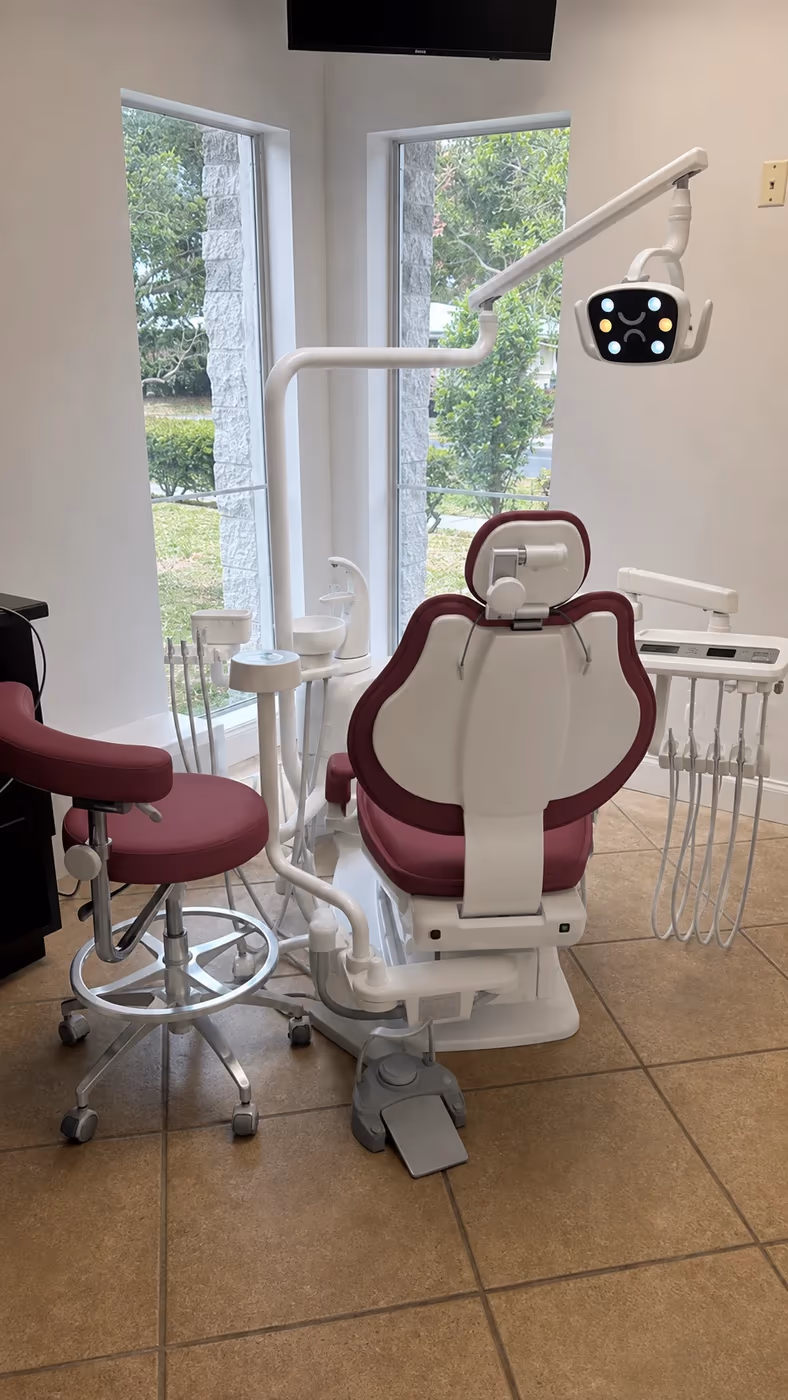 G5 Implant dental chair treatment-room overview concept visual