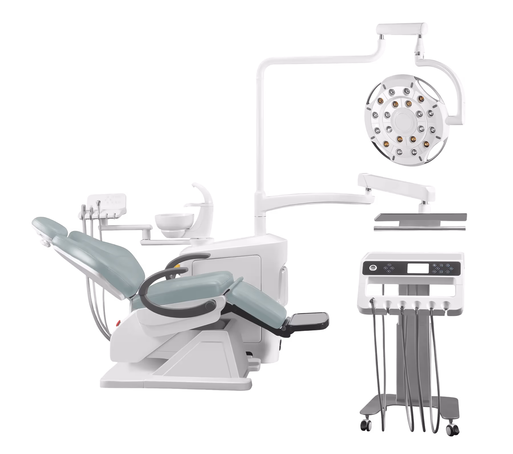 G5 Implant dental chair shown with W12-04 upholstery