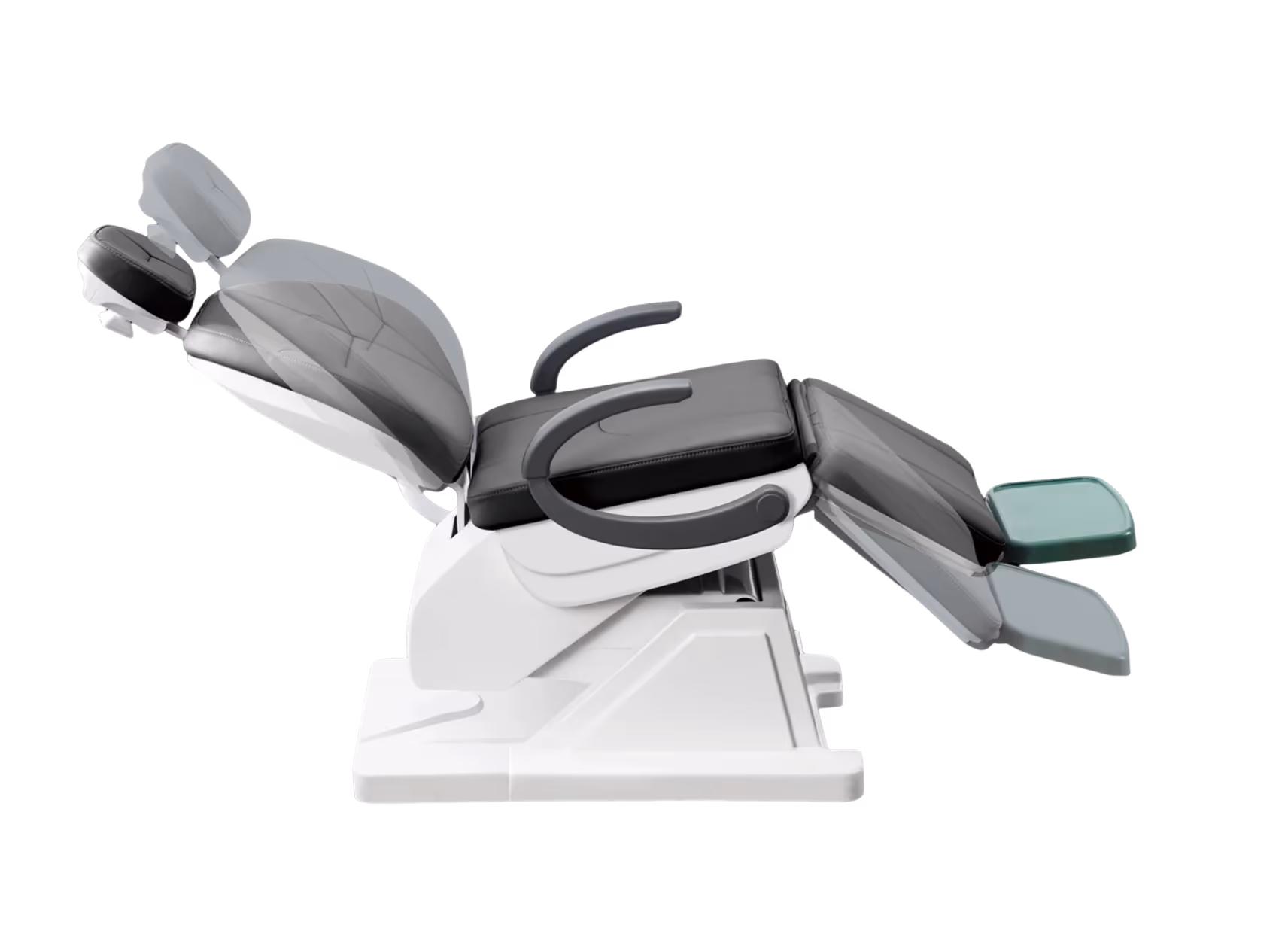 G5 Implant three-folding seat system for comfort-focused chair movement