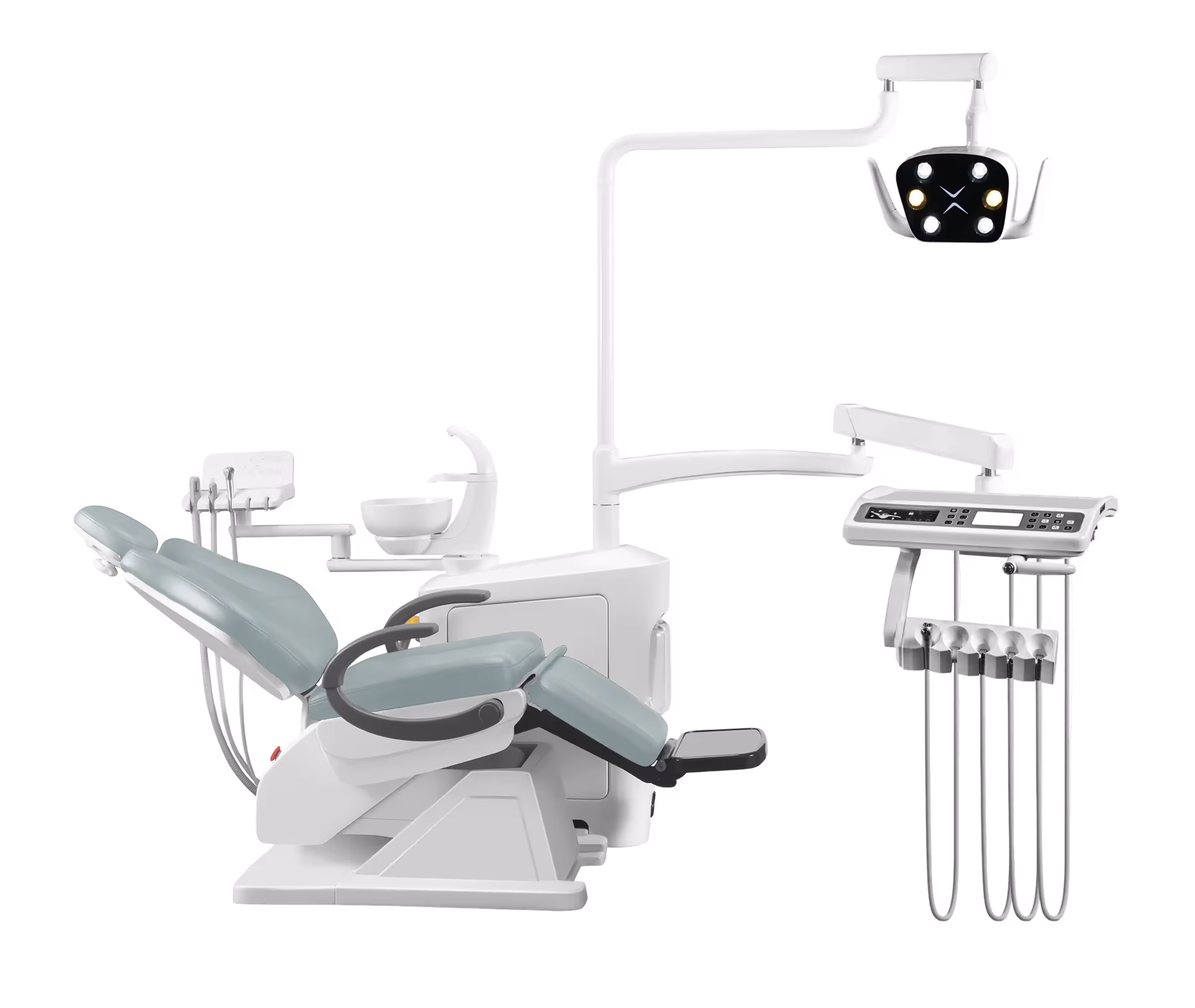 G5 dental chair shown with W12-04 upholstery