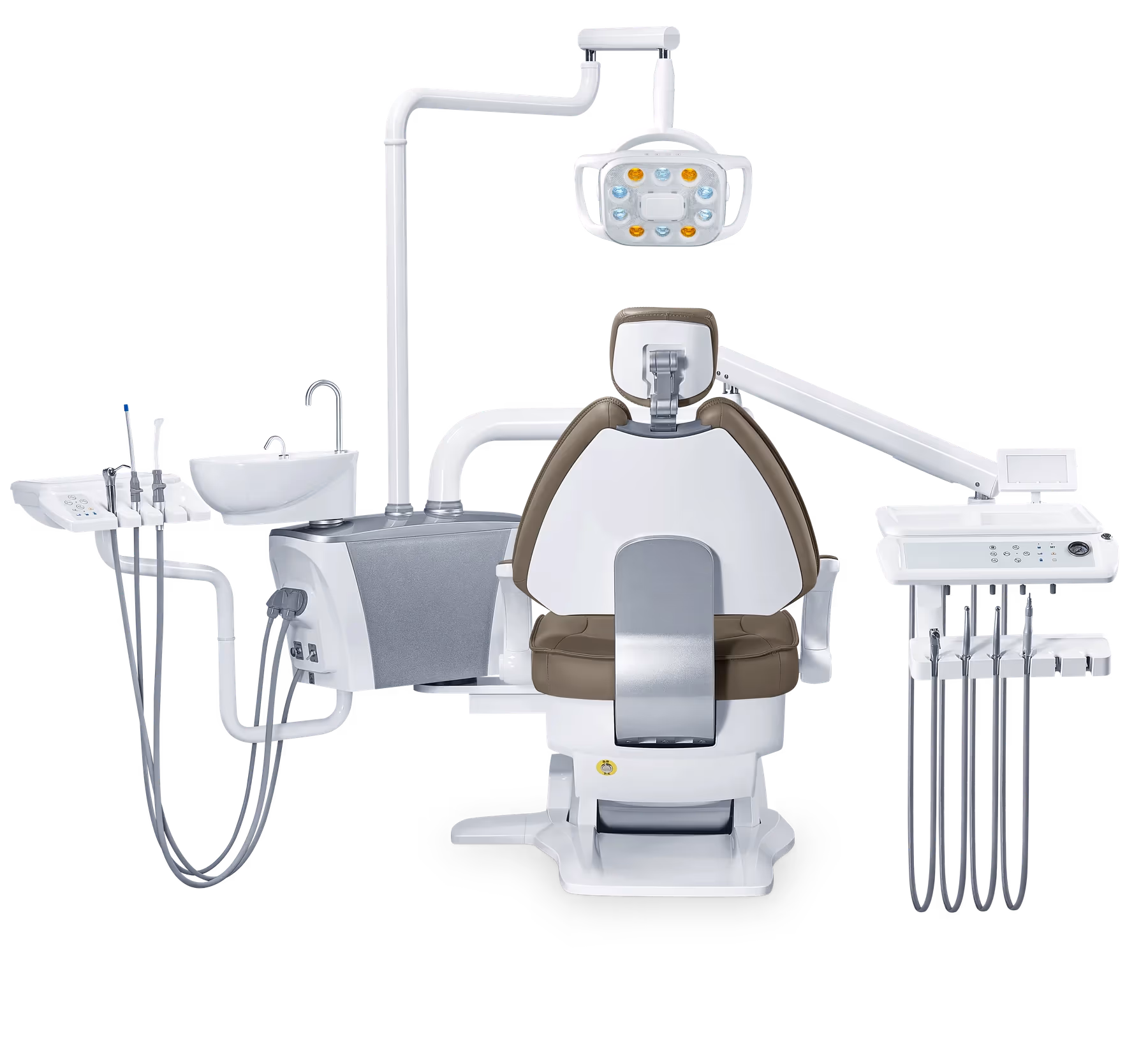 M100(L) dual control design for dentist and assistant workflows