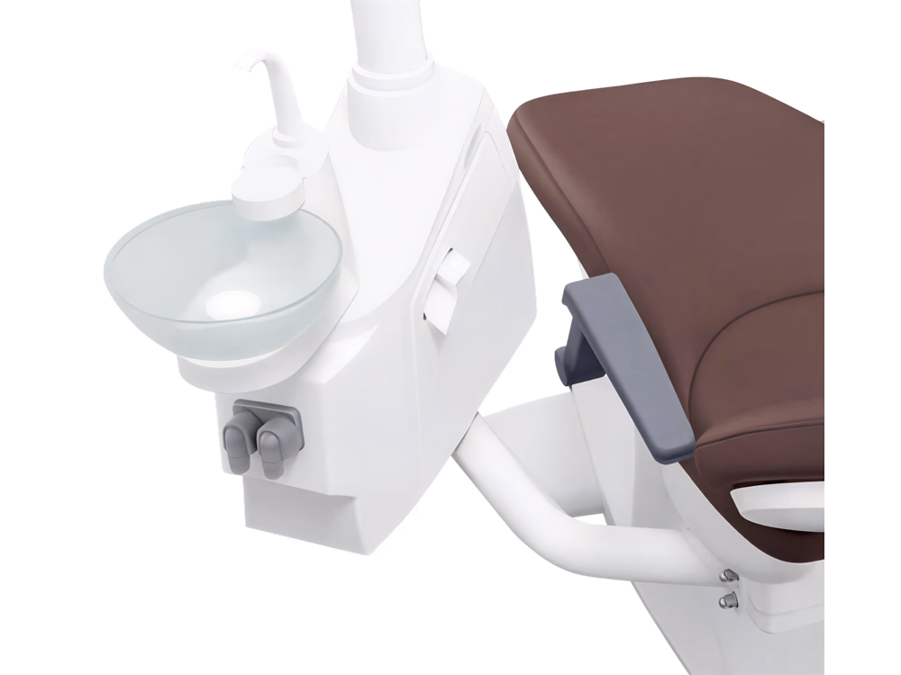 QL-2028IV assistant-side space designed for easy cleaning