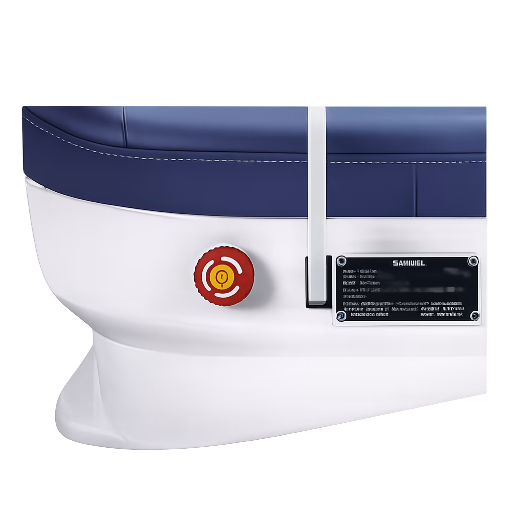 S640 rotable armrest design
