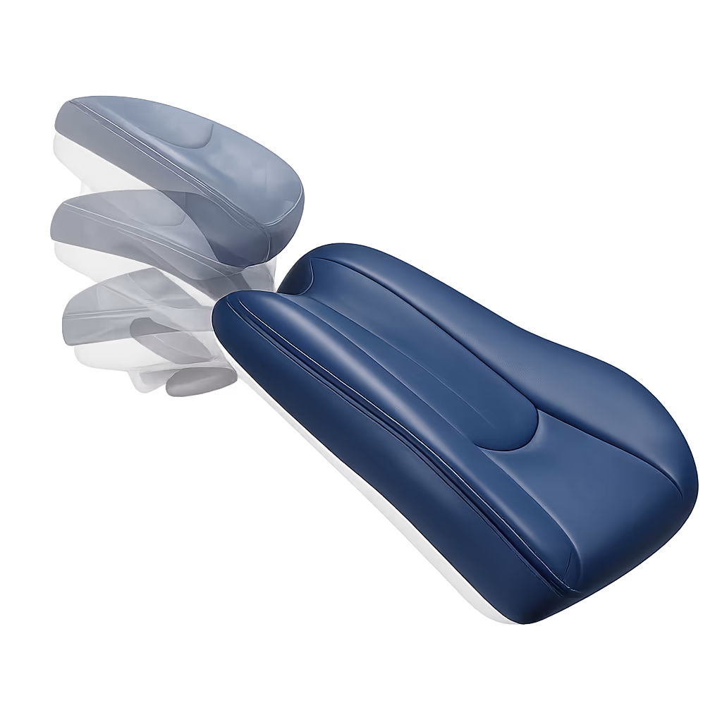 S690 double joint headrest