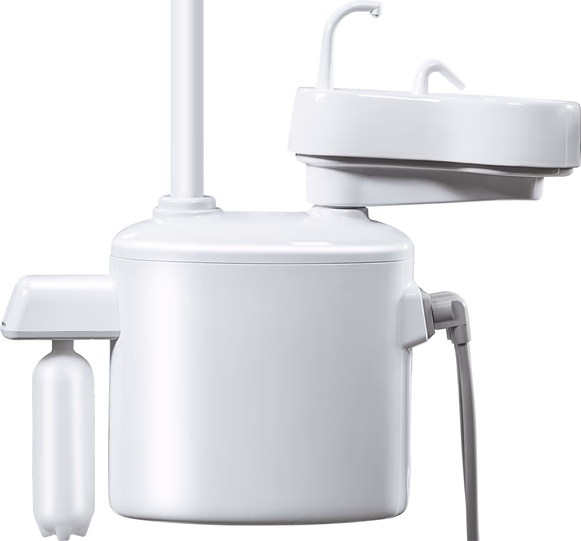 SL8500 Standard cuspidor and external water bottle system