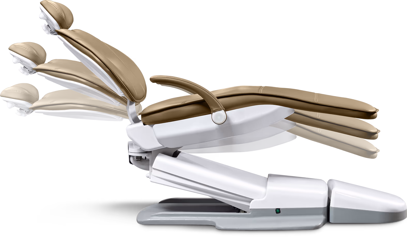 SL8500 without box chair platform in a reclined treatment position