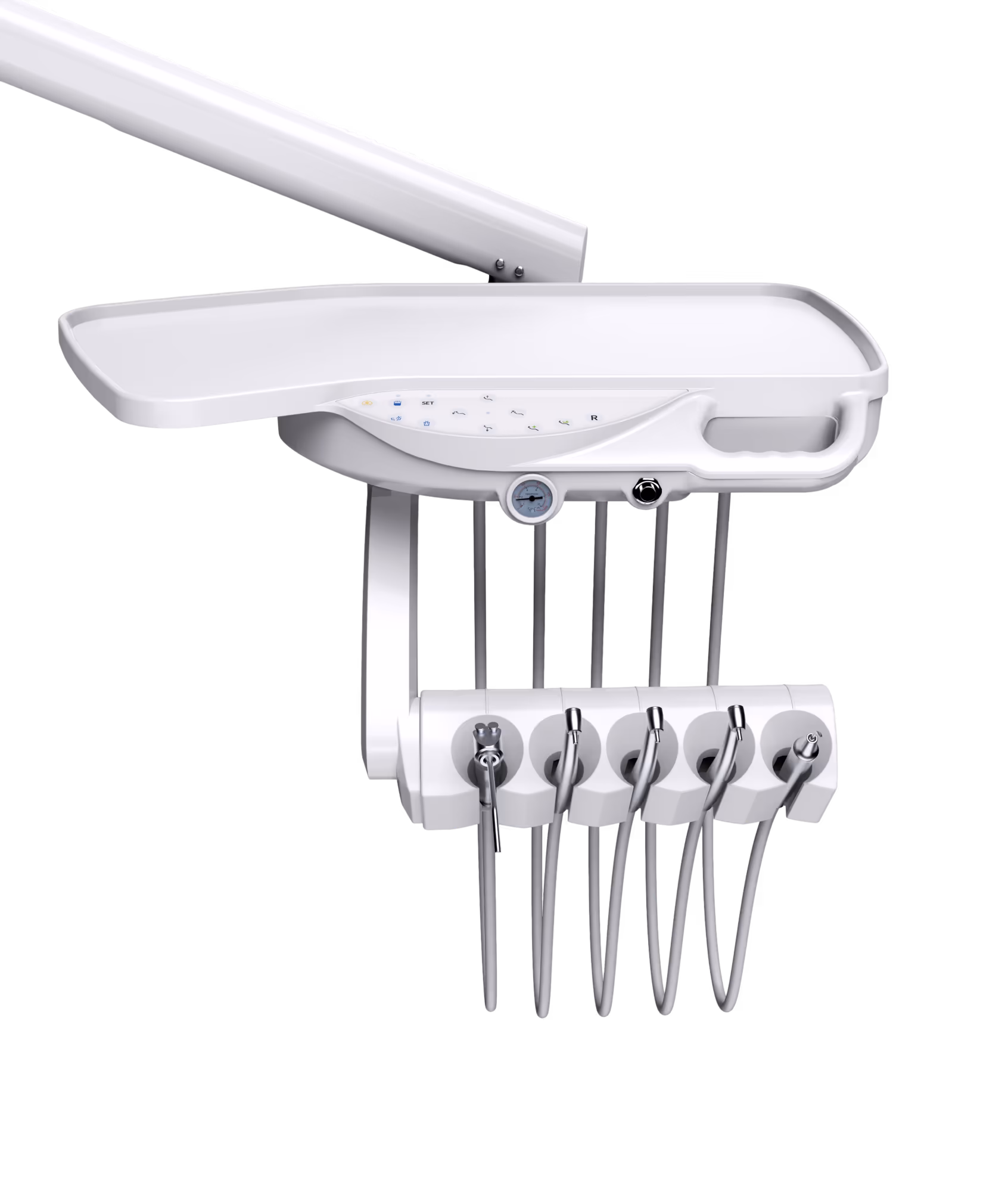 TJ2028 Comfort instruments arranged within easy reach