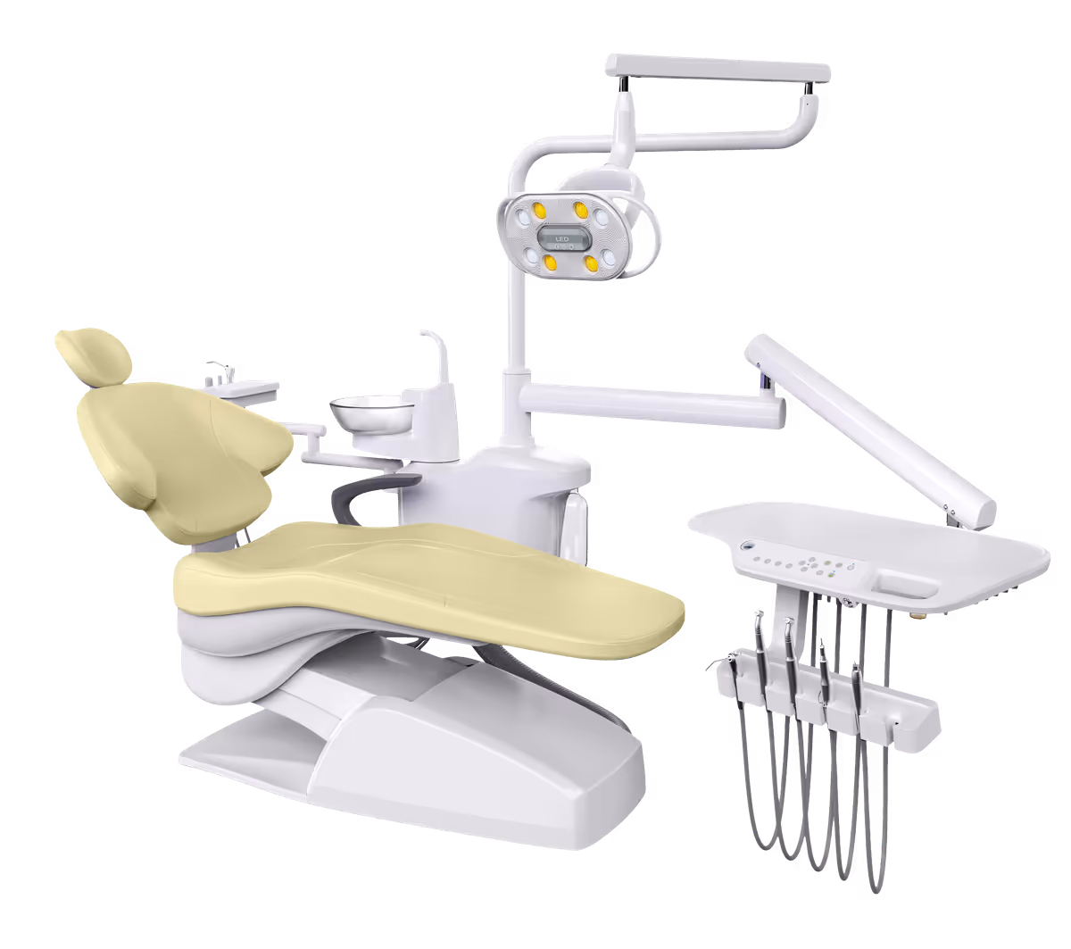 MV01 upholstery reference for the TJ2028I Elite dental chair